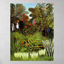Zoek naar oerwoud schilderijen posters Henri rousseau