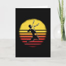 Recherche de joueurs de badminton vœux cartes Obturateur