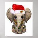 Zoek naar grappige olifant posters Kerstmis