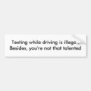 Recherche de message voiture autocollants Sécurité