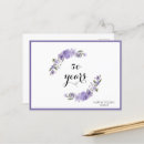Recherche de lilas pourpre cartes postales Pour eux