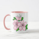 Recherche de fleurs de cerisier roses tasses Printemps