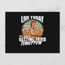 Recherche de poulet drôle cartes postales Amoureux des animaux