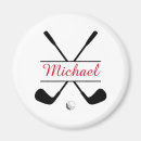 Recherche de joueur de golf magnets Golfeur