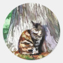Recherche de fente autocollants Aquarelle