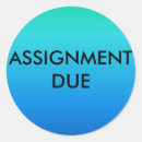 Recherche de devoirs autocollants Étudiants