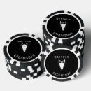 Recherche de mariage jetons poker Groomsmen