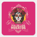 Recherche de día de muertos autocollants Fleurs