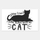 Recherche de chat rectangles autocollants Amoureux