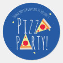 Recherche de anniversaire pizza autocollants Fête de pizza
