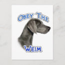 Zoek naar weimaraner briefkaarten Weimarant