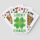 Recherche de charme chanceux jeux de cartes Irlandais