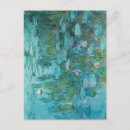 Zoek naar monet waterlelies briefkaarten Lippenkussens