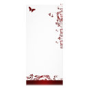 Recherche de fleurs cartes publicitaires Blanc