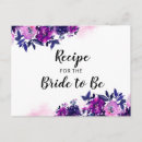 Recherche de motif floral moderne cartes postales Bride