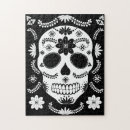 Recherche de crâne sucre puzzles Halloween