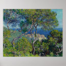 Recherche de bordighera par claude monet art Arbres