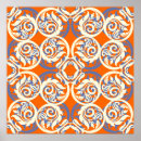 Recherche de motif baroque posters Arrière plan