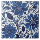 Zoek naar indigo tegels Bloemen