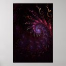 Recherche de flamme violette posters Fractal