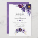 Recherche de ultraviolet invitations Floral