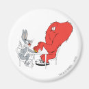 Recherche de looney toons magnets Bogue bunny