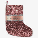 Recherche de rose chaussette de noël Scintille