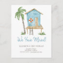 Recherche de partie de plage invitations Aquarelle