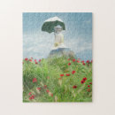 Recherche de coquelicots puzzles Claude monet