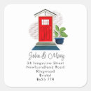 Zoek naar voordeur stickers Adreswijziging