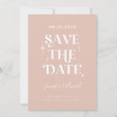 Recherche de pink wedding save the dates Unique