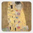 Recherche de peinture klimt autocollants Le baiser