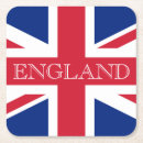 Recherche de drapeau britannique dessous de verres Blanc