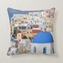 Recherche de santorini coussins Oia