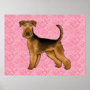 Zoek naar airedale terrier kunst Hond
