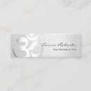 Recherche de symbole de yoga cartes visite Élégant