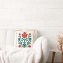 Recherche de folklorique coussins Fleurs