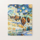 Zoek naar amerikaanse bizon puzzels Yellowstone national park