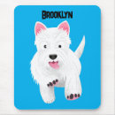 Recherche de petits chiens tapis souris Blanc