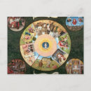 Recherche de péchés mortels cartes postales Hieronymus