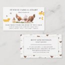 Zoek naar kip visitekaartjes Boerenmarkt