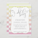 Recherche de rayures roses invitations Contemporain