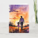 Recherche de fête des pères cartes Coucher de soleil