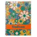 Recherche de motif floral carnets Flower girl