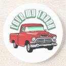 Recherche de vieux dessous de verres Camion vintage