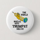 Zoek naar trompetten buttons Muzikant
