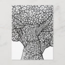 Recherche de arbre abstrait cartes postales Conception abstraite