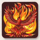 Recherche de mythologie dessous de verres Phoenix