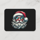 Recherche de père noël cartes visite Cool