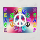 Recherche de paix cartes postales Rétro